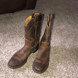 Justin slip on boots